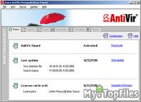 Look at screenshot of Avira AntiVir Personal - FREE Antivirus
