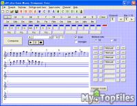 Look at screenshot of Easy Music Composer Free
