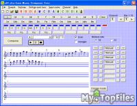 Look at screenshot of Easy Music Composer