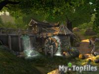 Look at screenshot of Watermill 3D Screensaver