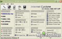 Look at screenshot of Internet Cyclone