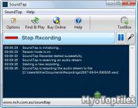 Look at screenshot of SoundTap Professional