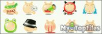 Look at screenshot of Free MSN Emoticons Pack 3