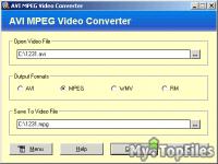 Look at screenshot of AVI MPEG Video Converter