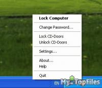 Look at screenshot of Computer Lock Up