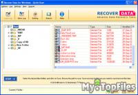 Look at screenshot of Recover Data Software