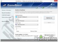 Look at screenshot of GameBoost