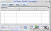 Look at screenshot of FairStars Audio Converter