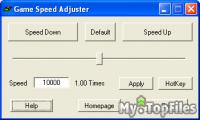 Look at screenshot of Game Speed Adjuster