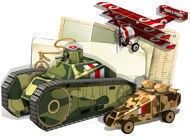 Look at screenshot of War In A Box: Paper Tanks