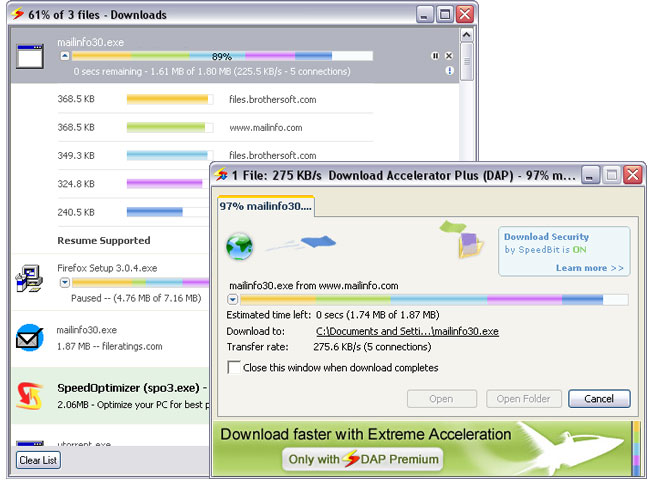 MyTopFiles Programs Download Accelerator Plus 9 0 0 7 