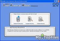 Look at screenshot of EASEUS Data Recovery Wizard Professional