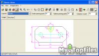 Look at screenshot of CAD Import VCL: dwg, dxf, plt, svg, cgm in Delphi
