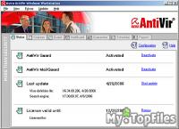 Look at screenshot of Avira AntiVir Windows Workstation