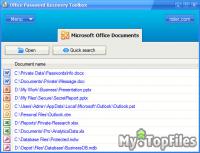 Look at screenshot of Office Password Recovery Toolbox