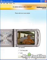 Look at screenshot of Mobile Media Maker (Motorola)