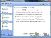 Look at screenshot of RollBack Rx Software - Professional