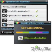 Look at screenshot of Speedbit Video Accelerator