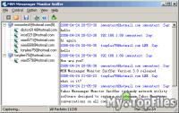 Look at screenshot of MSN Messenger Monitor Sniffer